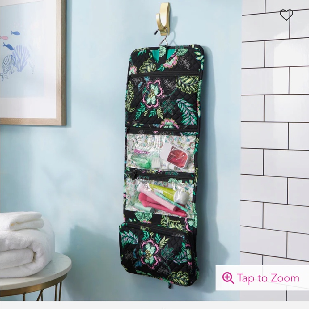 Vera Bradley Hanging Cosmetics Case